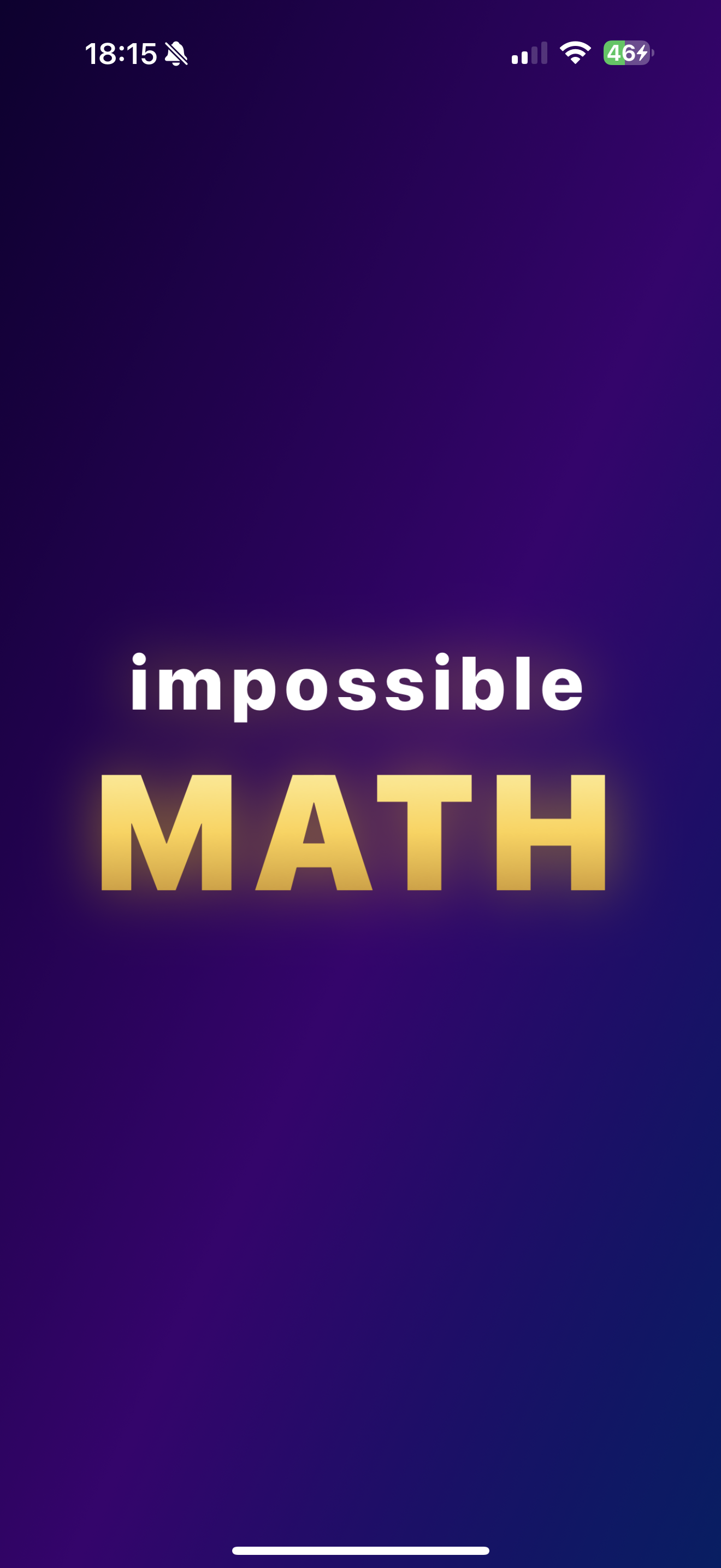 impossible MATH screen 9